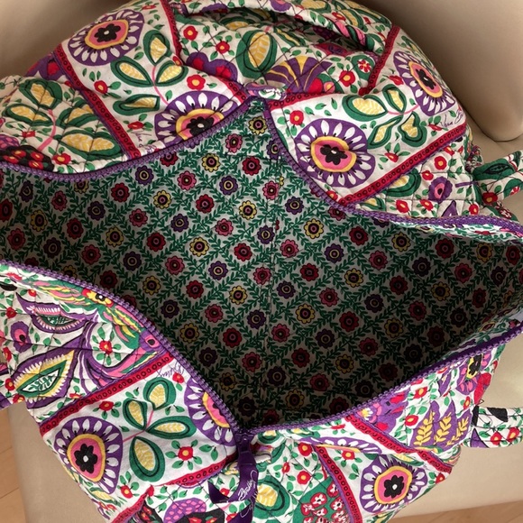 Vera Bradley SET duffel and jewelry bag - Picture 9 of 16